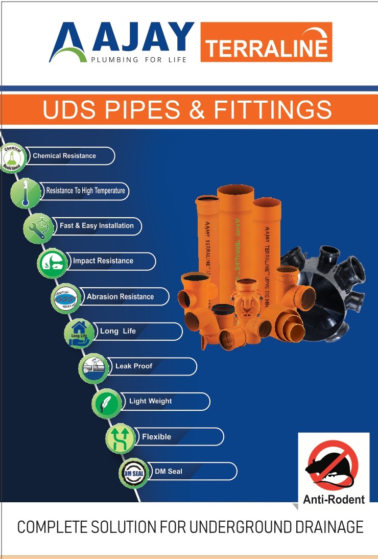 Underground Pipeline Pvc Pipe Ajay Pipes