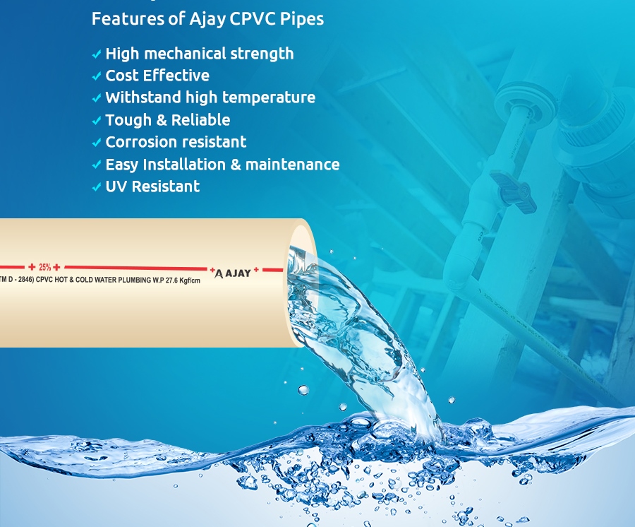 cpvc pipes features