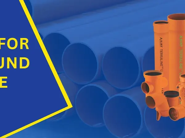 which pipes are best for underground drainage