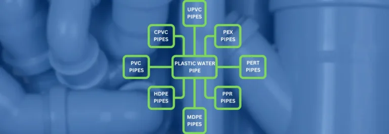 plastic water pipe