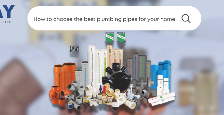 How to Choose the Best Plumbing Pipes for Your Home