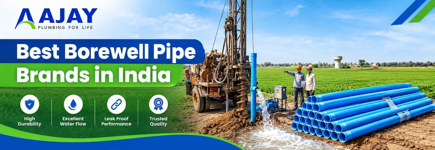 Best Borewell Pipe Brands in India
