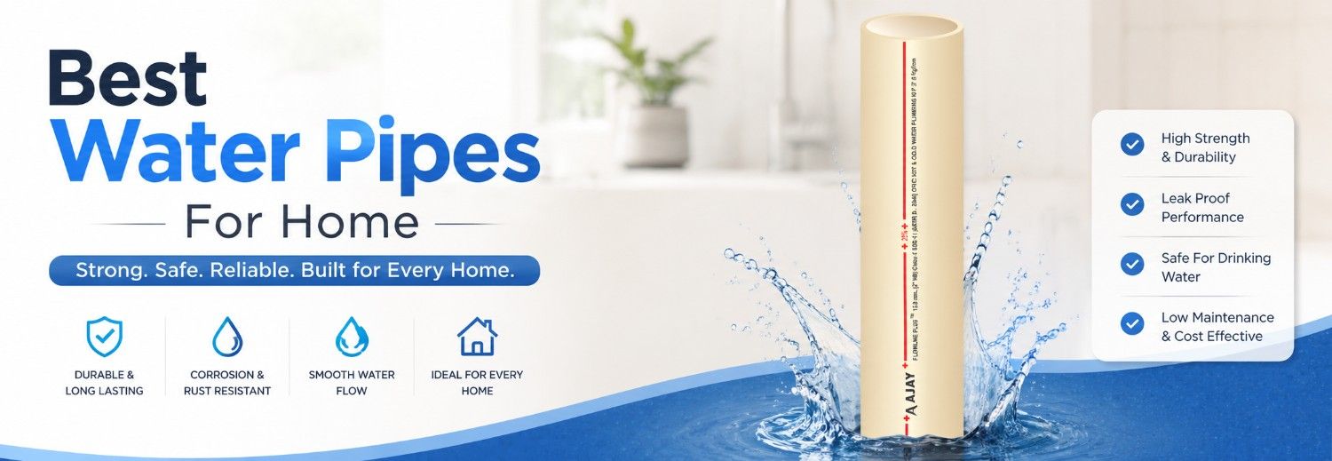 Best Water Pipes For Home