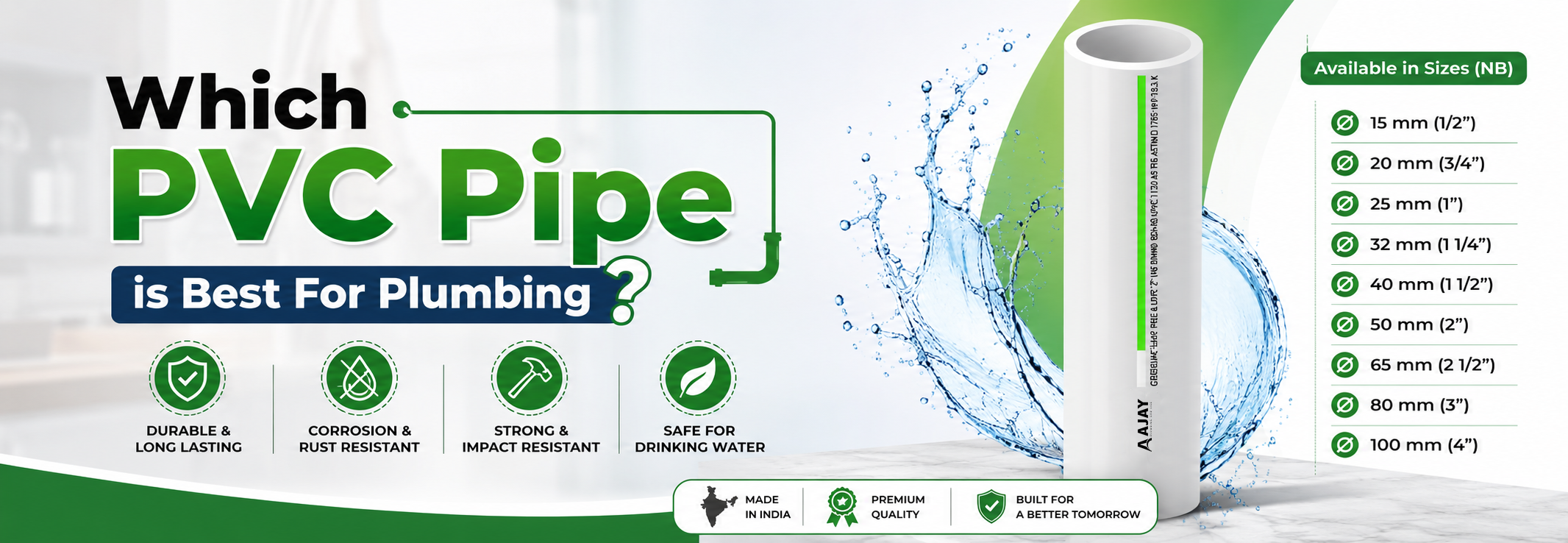 Which PVC Pipe is Best For Plumbing