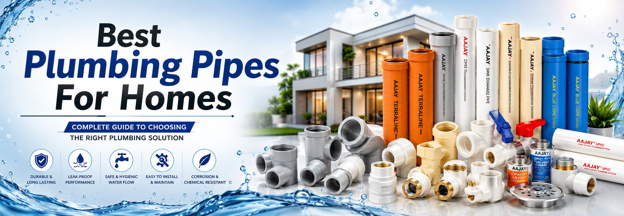 Best Plumbing Pipes For Homes