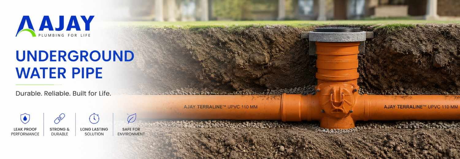 Underground Water Pipe