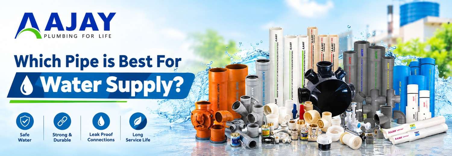Which Pipe is Best For Water Supply