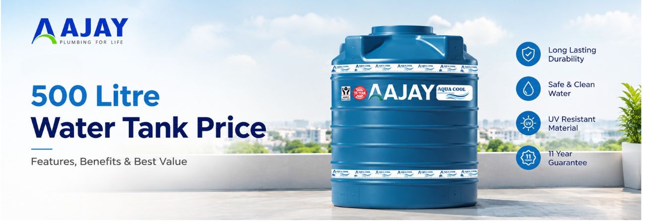 500 litre water tank price